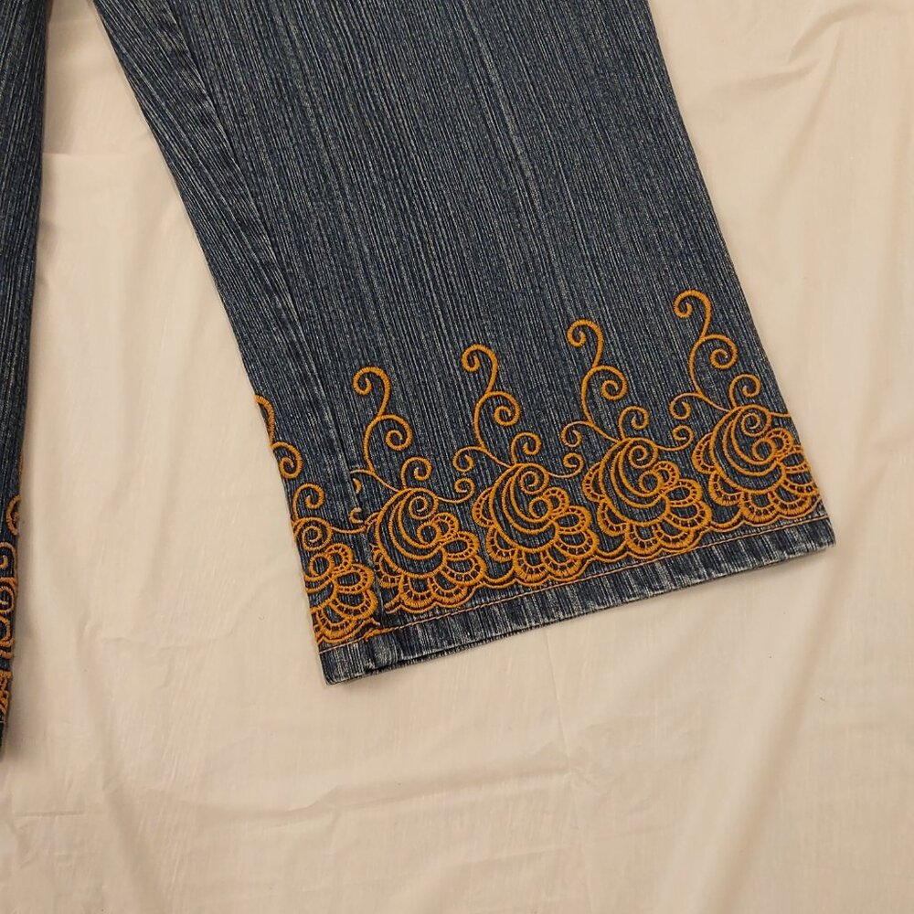 Bill Blass Jeanswear Women's Stretch Blue Jeans - Size 8, Ladies - Picture 5 of 5